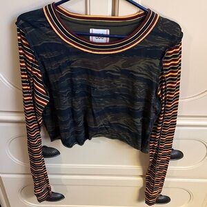 BDG Multicolor Striped Top